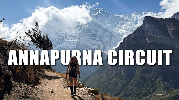 Annapurna Circuit Trek | Nepal 🥾 [FULL VLOG]