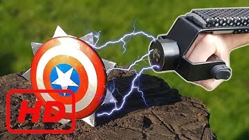 Electromagnetic - Captain America Throwing Shields