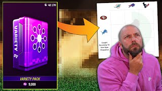 Can I Solve An NFL Trivia Grid With MUT Packs?