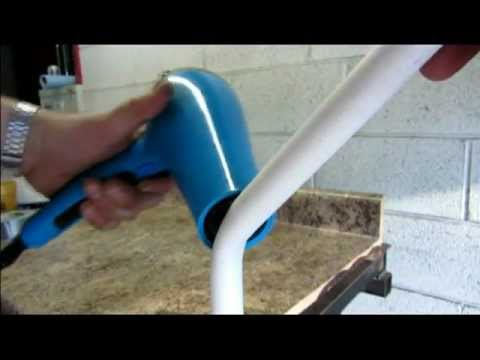 Can you bend a PVC conduit with a heat gun?