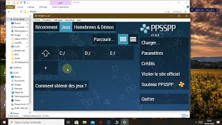 COMMENT CONFIGURER PPSSPP SUR PC