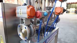 No Leakage! Fully Sealed Candle Filter With Full Automatic Cake Discharge #filtergoals #filterpress