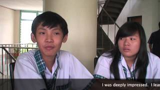 The Space Seeds by Asian students  ／インドネシアの学生による宇宙種子実験