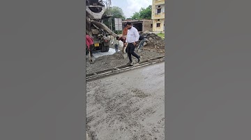 Rigid pavement road PQC Casting work #yt2025 #yt22 #highway401 #highwayprojects