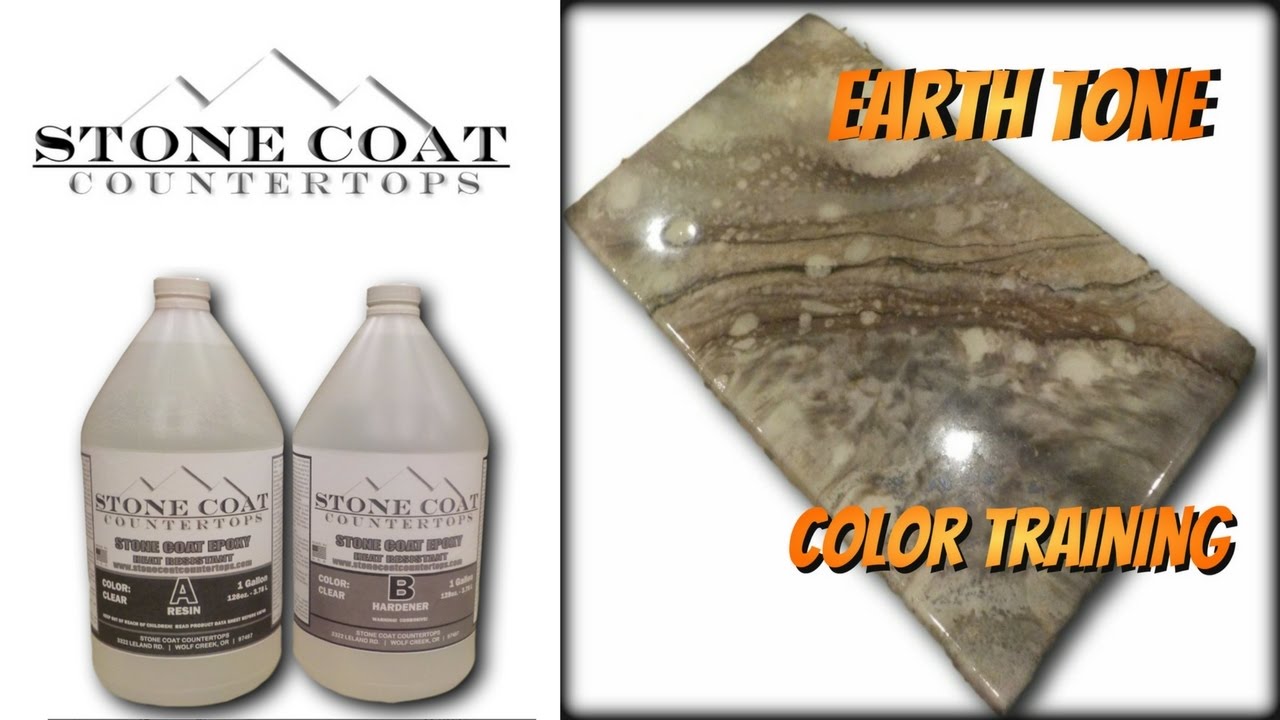 How to make an Earth Tone counter top color training