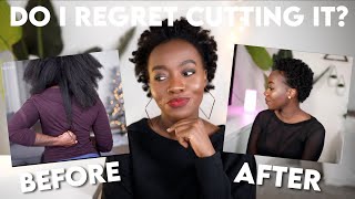 DO I REGRET MY BIG CHOP? | 4C Hair
