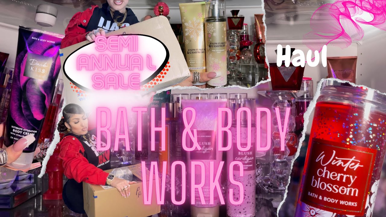 BATH & BODY WORKS SEMI ANNUAL SALE HAUL - YouTube