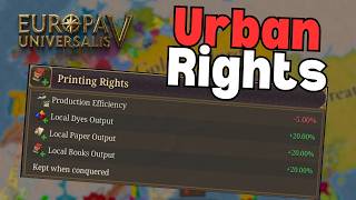 NEW Urban Rights are HUGE - Tweaked Production/Urbanization Strategy and MASSIVE Pop Growth