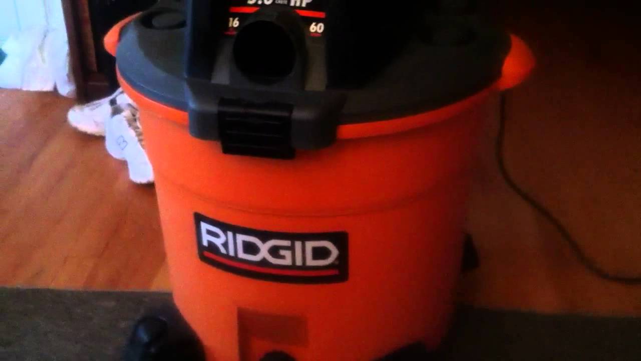 Ridgid shop vac 16gal 5hp part 1 - YouTube older fuse box 