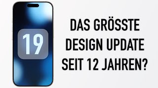 Thumbnail for Erwartet uns mit iOS 19 das größte Design Update seit iOS 7?
