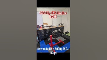 800HP 1KD Engine Build #enginebuild #diesel #dragbuild