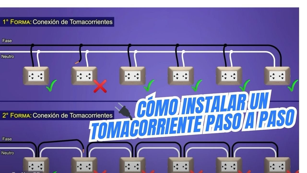 🔌 Cómo Instalar un Tomacorriente Paso a Paso - YouTube