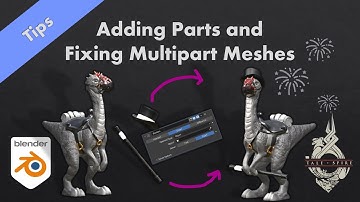 Blender Tips - Combining Meshes