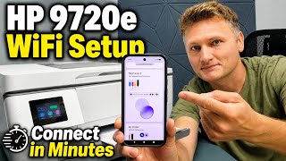 HP OfficeJet Pro 9720e Wireless Setup | 9730e WiFi Connection Tutorial