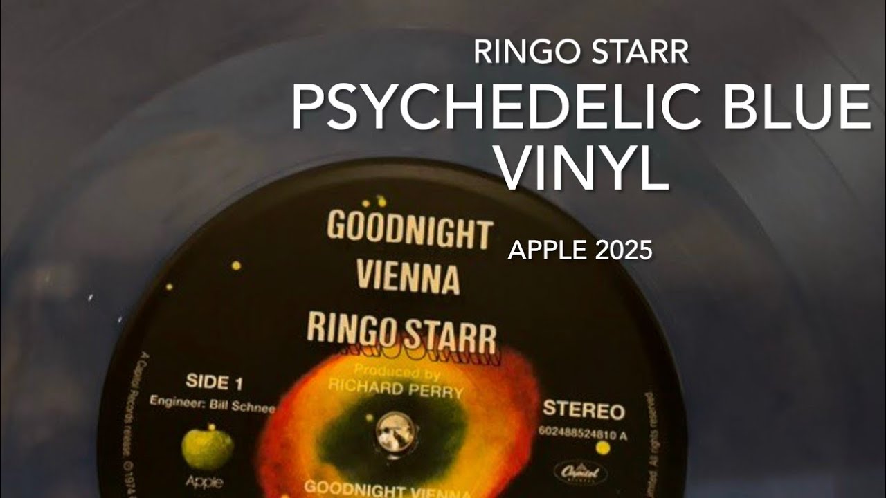 Ringo Starr Goodnight Vienna 2025 Color Vinyl Unboxing 
