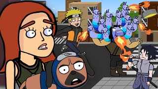 NARUTO VS ROACH AT TITLED TOWERS! | The Squad (Fortnite Animation)