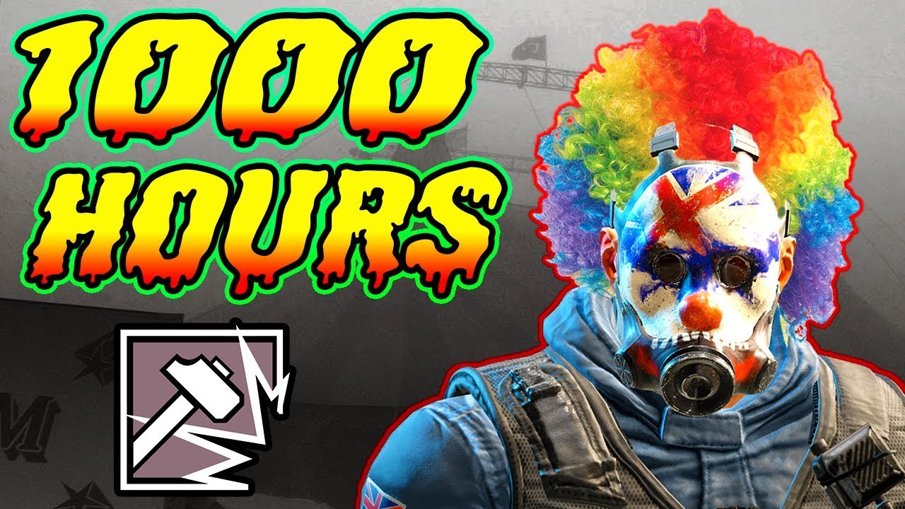 gaming logo What 1000 HOURS of SLEDGE Experience Looks Like - Rainbow Six Siege