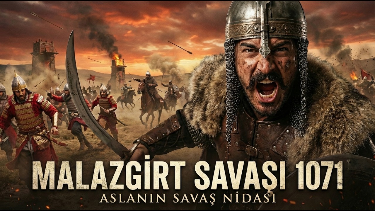 30.000 Selçuklu 70.000 Bizans Ordusunu Nasıl Yendi | Malazgirt Savaşı (1071)