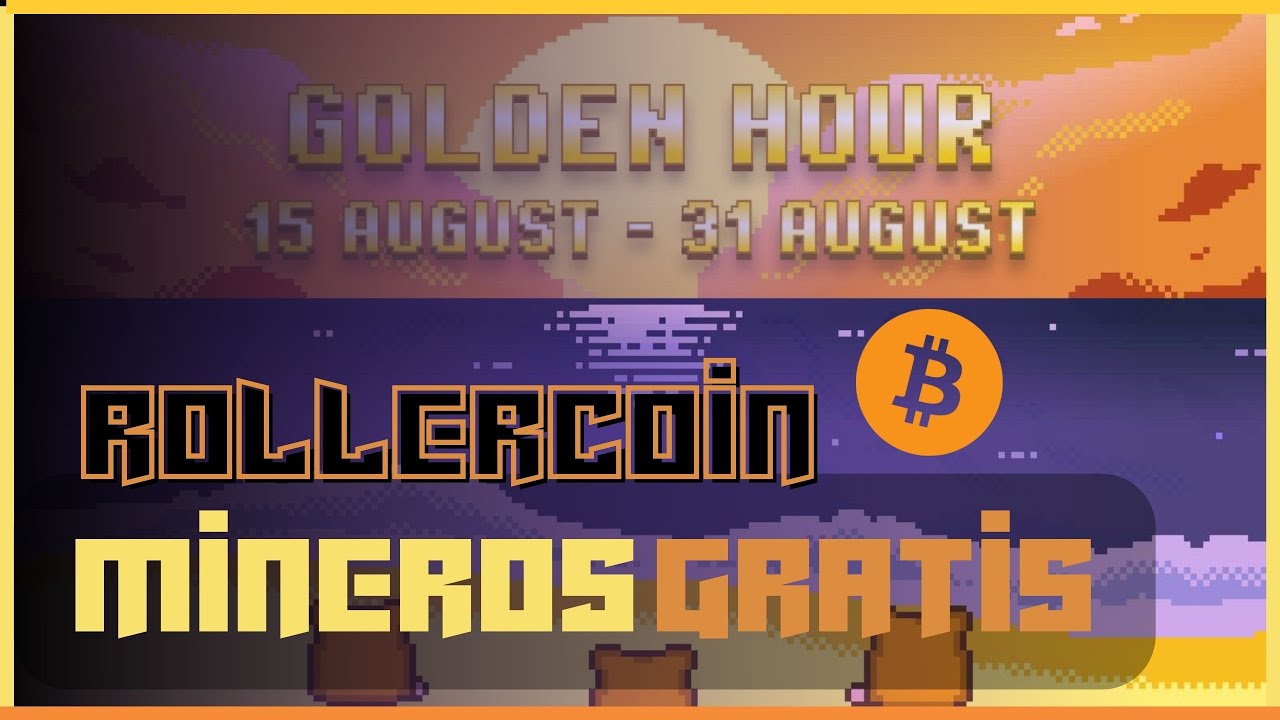 GANA MINEROS GRATIS EN ROLLERCOIN 💻- RLT 🎁 - PODER DE MINADO Y MÁS 📟 EVENTO GOLDEN HOUR 🪙