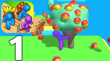 Farm Land Gameplay Walkthrough Part 1 (ios,Android)