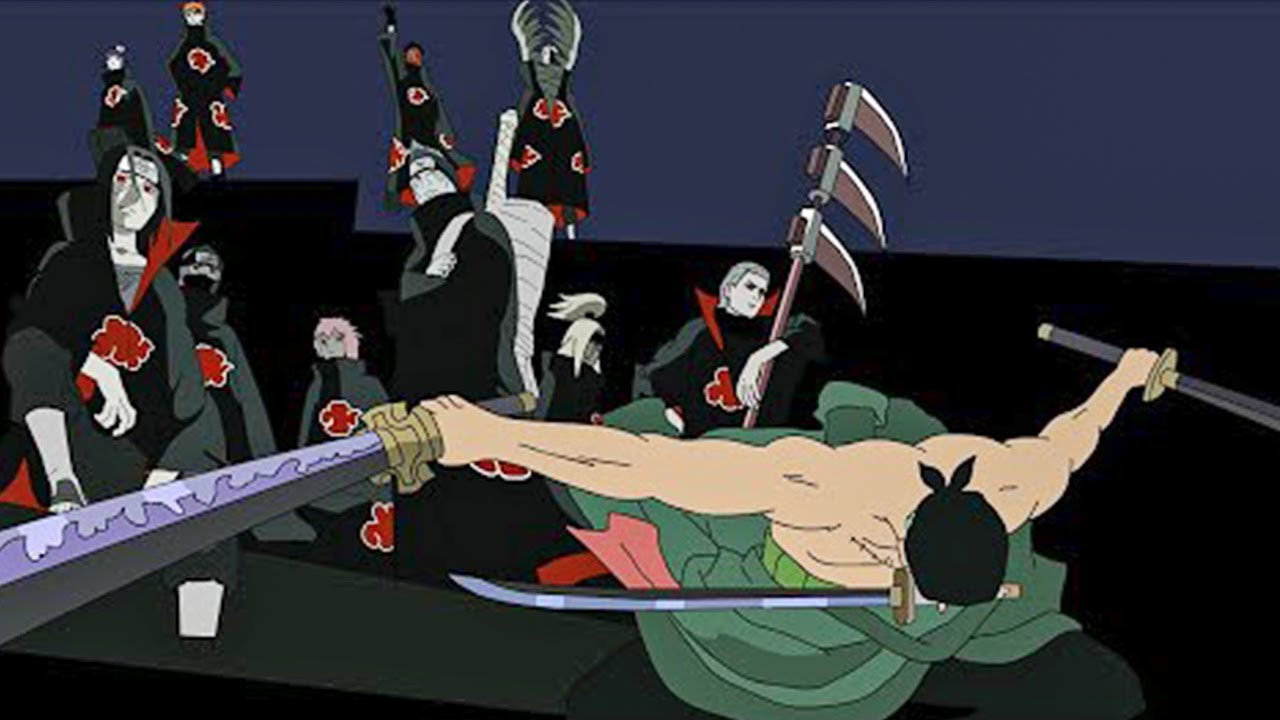 Зоро против Акатсуки