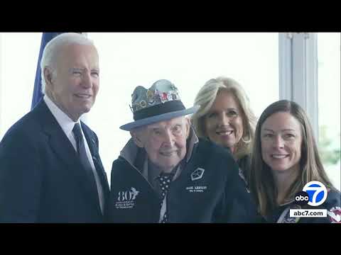 Biden joins WWII
