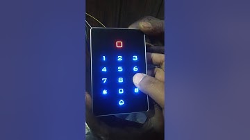 T12EM Rfid Access Control With Card and password Configuration and wiring diagram by cambaye.com