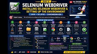 🚀 Day 6: Selenium WebDriver Installation | Java + Eclipse + ChromeDriver Setup (2026)