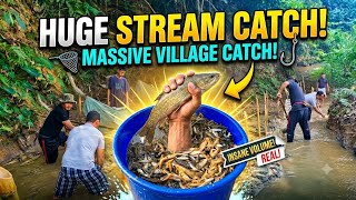 Catching in Village Stream..Village outing #villagelife #foryou #fyp