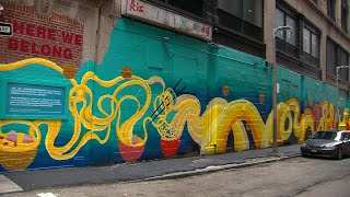 New 150-foot mural unveiled in Boston's Chinatown neighborhood