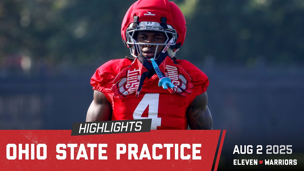 Highlights from Ohio State's third preseason practice