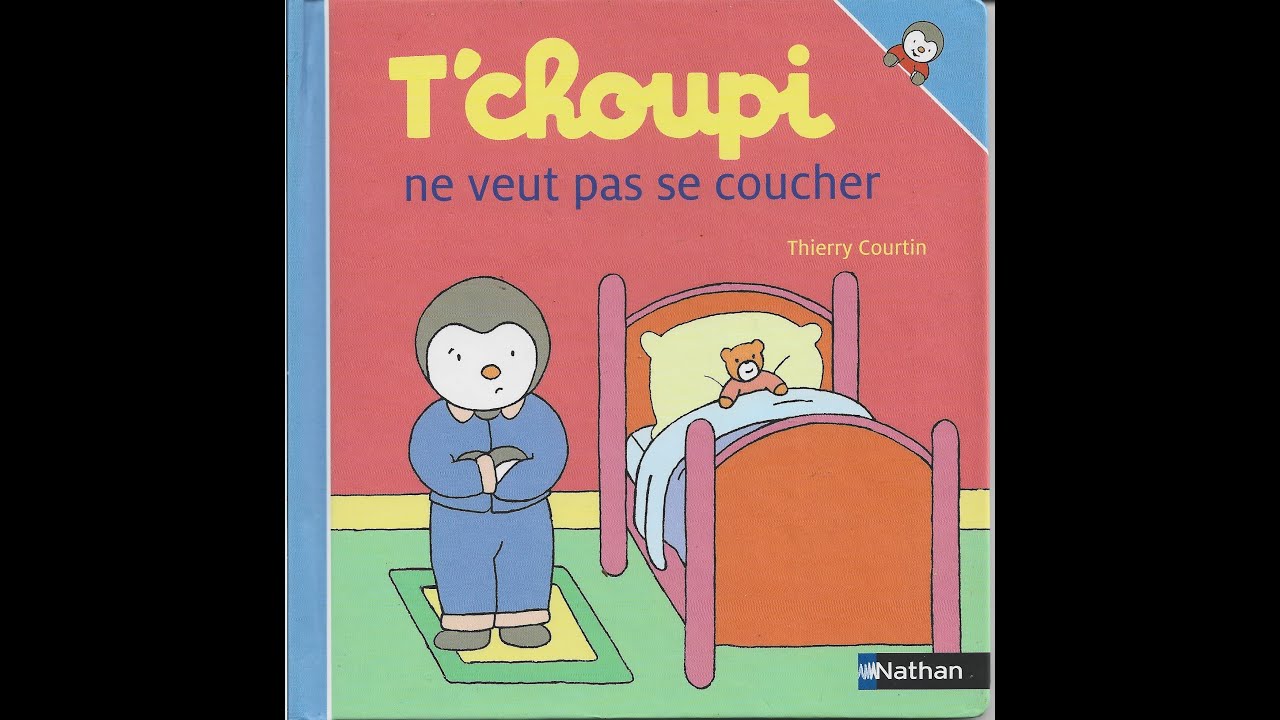 Lecture de Tchoupi ne veux pas se coucher - YouTube