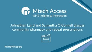 Community Pharmacy & Repeat Prescriptions in the NHS