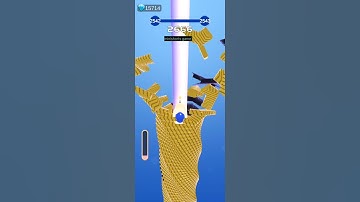 Unbelievable record in stackball gameplay #shorts #viral #tiktok #stackball #trending #gaming