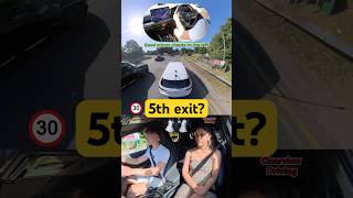5th exit on a SPIRAL ROUNDABOUT #driving #car #test #london #howto #roundabout #teacher