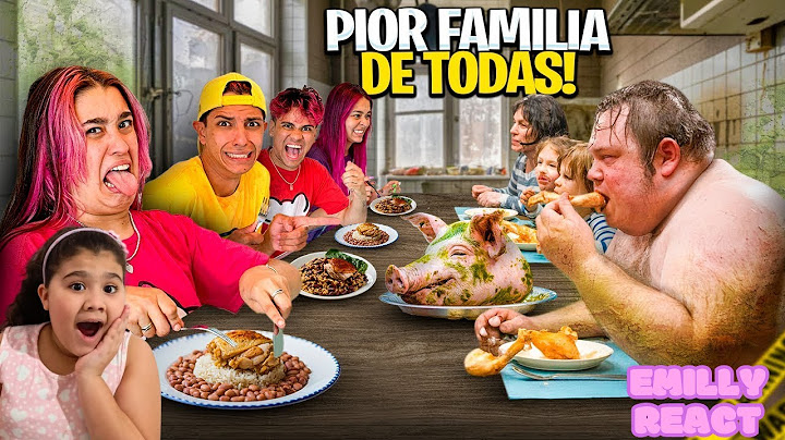 Emilly Reagindo A EMILLY VICK E OS ROSAS COM A FAMILIA MAIS PORCA DO MUNDO POR 24 H !