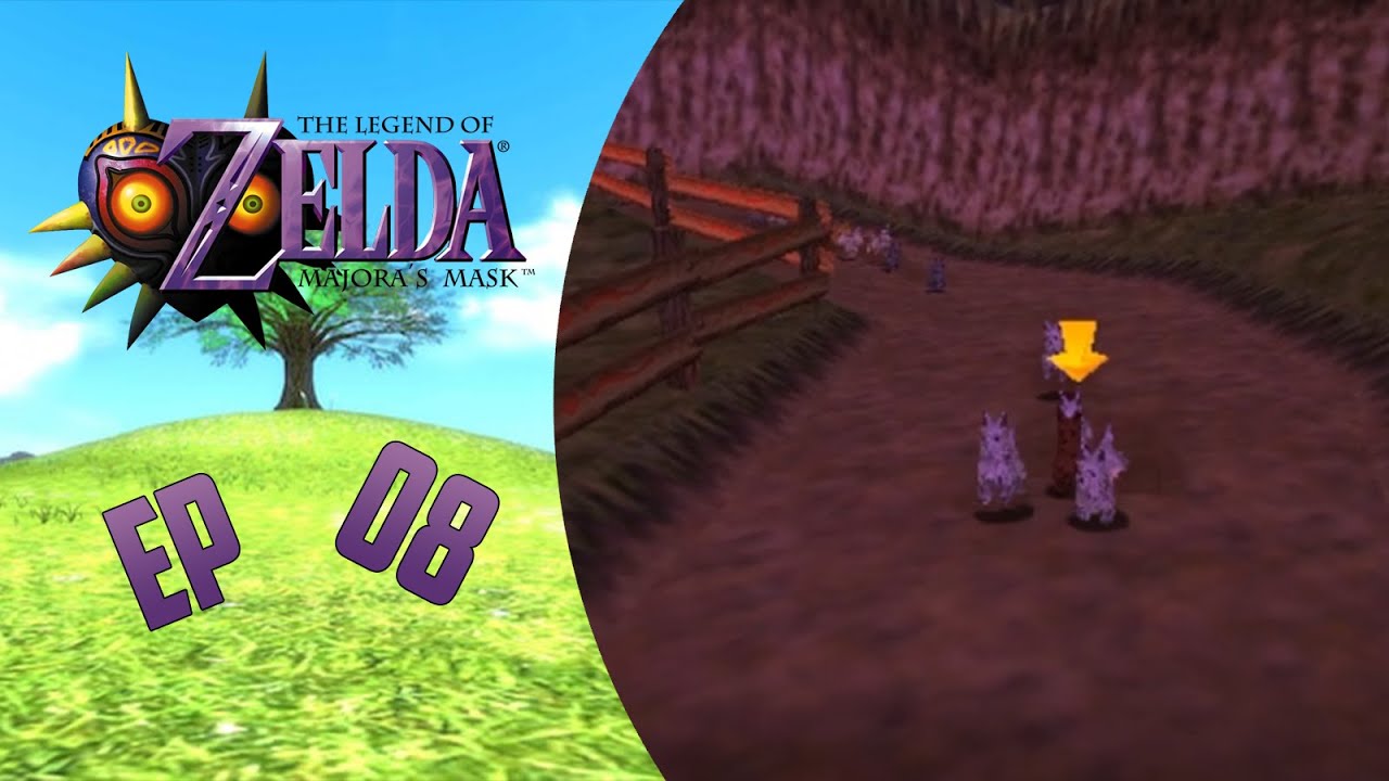 Legend Of Zelda Majora's Mask Lets Play Ep 08 The Dog Races - YouTube
