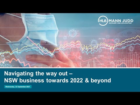 Sydney Webinar | Navigating the Way out - NSW business towards 2022 & beyond