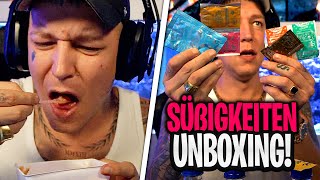 EKLIGE SÜßIGKEITEN aus CHINA?!😂 SÜßIGKEITEN UNBOXING Sugargang | MontanaBlack Stream Highlights