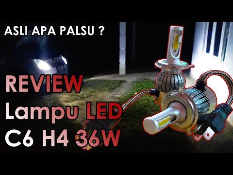 Review Lampu LED C6 H4 Untuk Headlamp