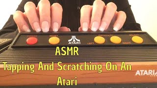 ASMR Tapping And Scratching An Atari