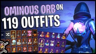 Famous Ominous Orb Back Bling on 119 Outfits | Fate - Fortnite Cosmetics Net Worth
