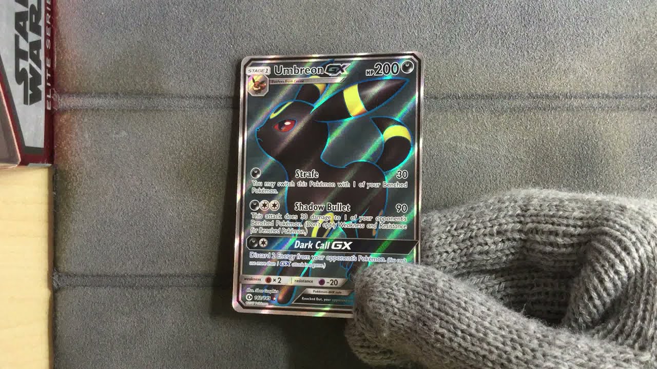 Umbreon GX 142/149 - Pokemon Sun & Moon