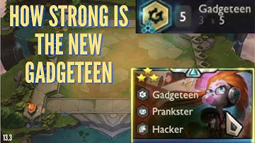 I test out the new Gadgeteen trait buffs in Double up to see what it can take | tft set 8 ranked |