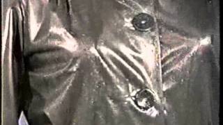 Rubberette and Rubberised satin rainwear