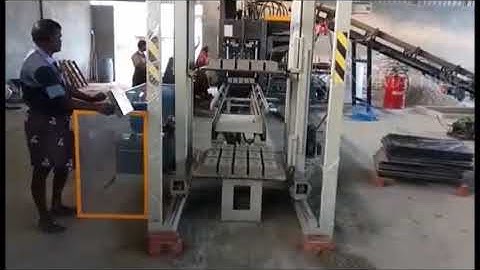 Automatic Pallet Stacker flyash brick Machine