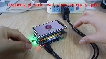 How Deos the Raspberry Pi UPS HAT Li-ion Battery Power Source Expanison Board Work ?(2)