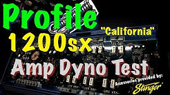 1999 Profile 1200sx Amp Dyno Test 
