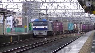EF210-1　5052レ　沼津駅通過
