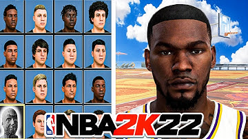 *NEW* BEST KEVIN DURANT FACE CREATION TUTORIAL NBA 2K22 CURRENT GEN